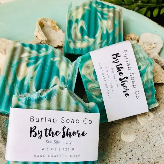 Sea Salt + Lily Handcrafted Soap